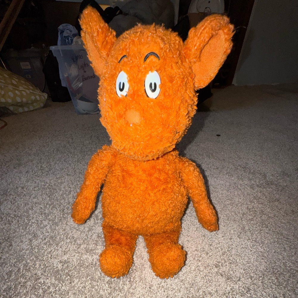 Dr. Seuss Plush Orange Character Stuffed Toy - Soft Kids Toy